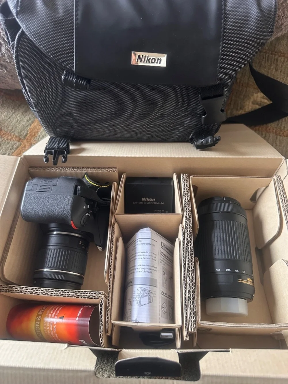 Nikon D3500 DSLR Two-Lens Bundle | 18-55mm VR + 70-300mm Kit